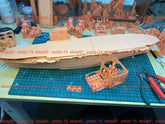 3d Printed 1/350 Wwii French Bearn Aircraft Carrier(full Hull/waterline)